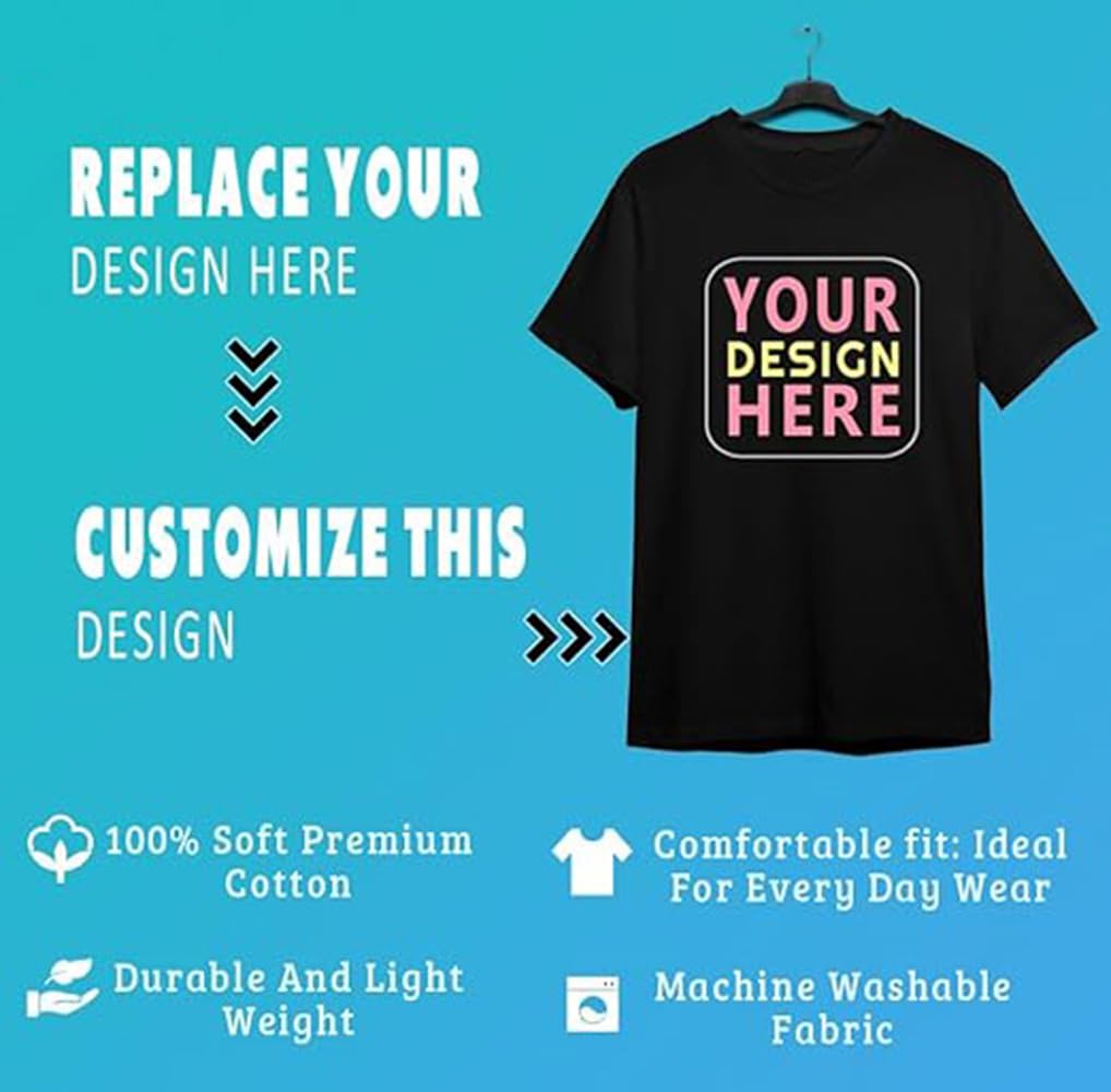 Customized Cotton T-Shirts Personalized